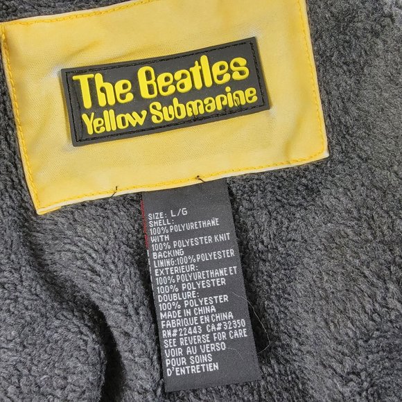 Quiksilver The Beatles Submarine Large Yellow Limited Edition Promo Jacket - Picture 3 of 12
